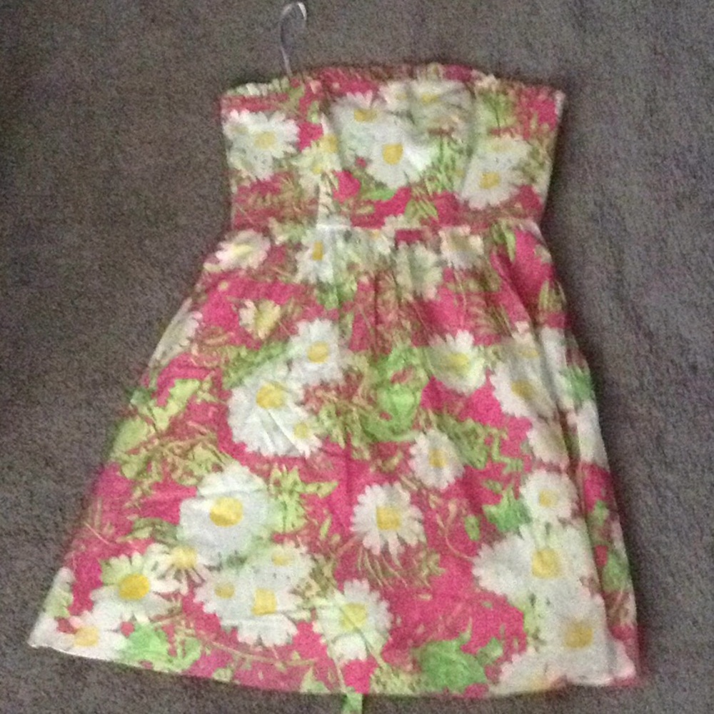Lily Pulitzer floral dress size 4